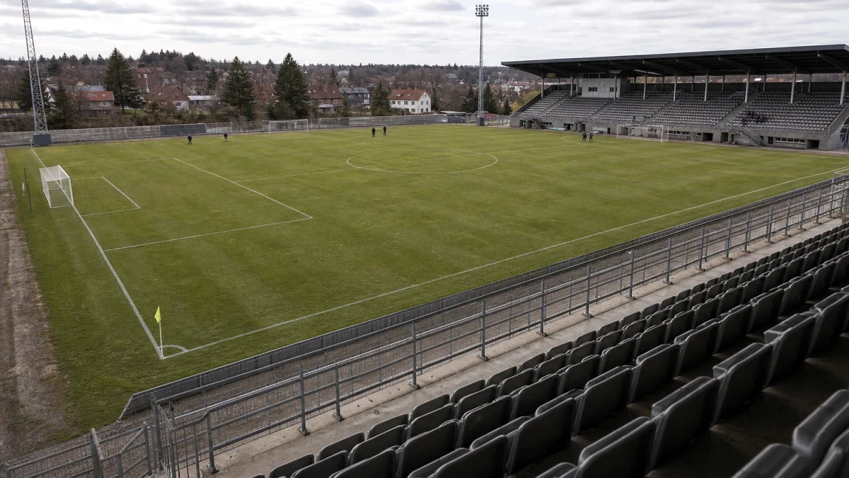 Championship ottelupäivä stadionilla