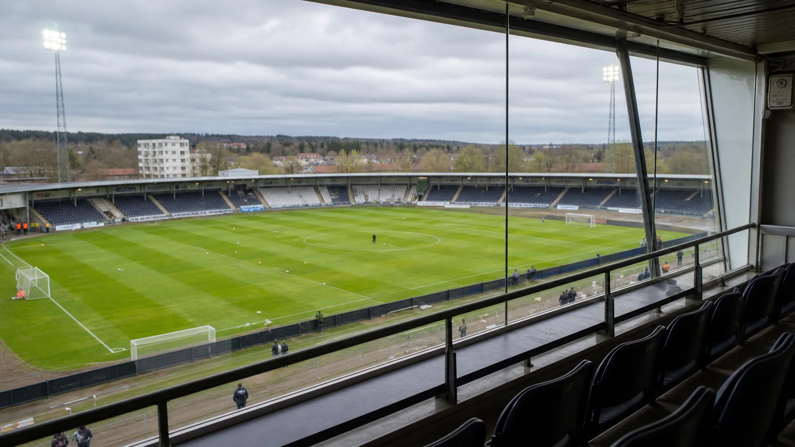 Valioliiga ottelupäivä stadionilla